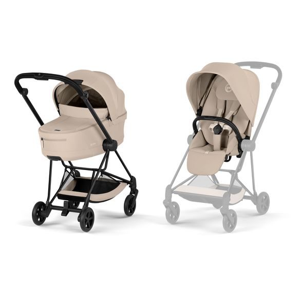 CYBEX MIOS COMFORT PODVOZEK + SKLÁDACÍ KORBIČKA 2026 - CYBEX PLATINUM - KOČÁRKY A PŘÍSLUŠENSTVÍ