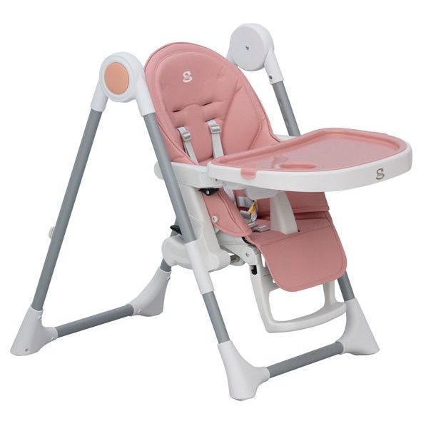 SCARLETT JÍDELNÍ ŽIDLIČKA ROSA RŮŽOVÁ - JÍDELNÍ ŽIDLIČKY PLASTOVÉ - KRMENÍ