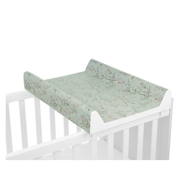 KIKKABOO PŘEBALOVACÍ PODLOŽKA PEVNÁ 50X70 CM SECRET GARDEN GREEN - PŘEBALOVACÍ PODLOŽKY - PŘEBALOVÁNÍ