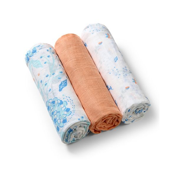 BABYONO PLENY MUŠELÍNOVÉ SUPER SOFT 3 KS - BÉŽOVÁ - LÁTKOVÉ PLENY ALL IN ONE - PŘEBALOVÁNÍ