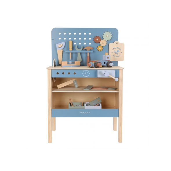 LITTLE DUTCH PONK DŘEVĚNÝ BLUE - LITTLE DUTCH - PRO DĚTI