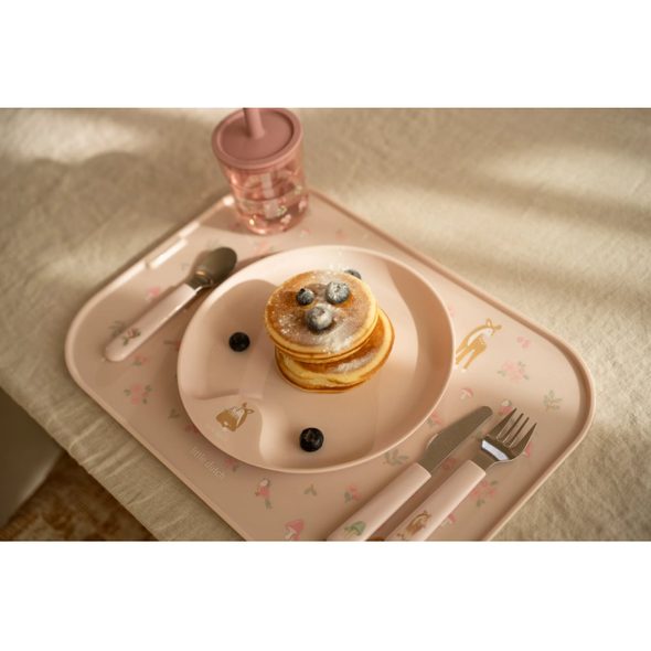 LITTLE DUTCH DĚTSKÝ PŘÍBOR FAIRY GARDEN - LŽIČKY A PŘÍBORY - KRMENÍ