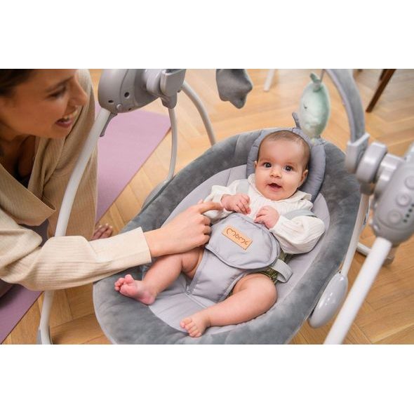 MOMI HOUPACÍ LEHÁTKO S MELODIEMI MOMI LISS ŠEDÉ - LEHÁTKA A HOUPADLA - SPINKÁNÍ