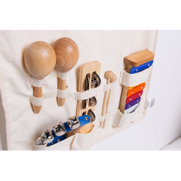 CHILDHOME SADA HUDEBNÍCH NÁSTROJŮ S ORGANIZÉREM - HUDEBNÍ - PRO DĚTI