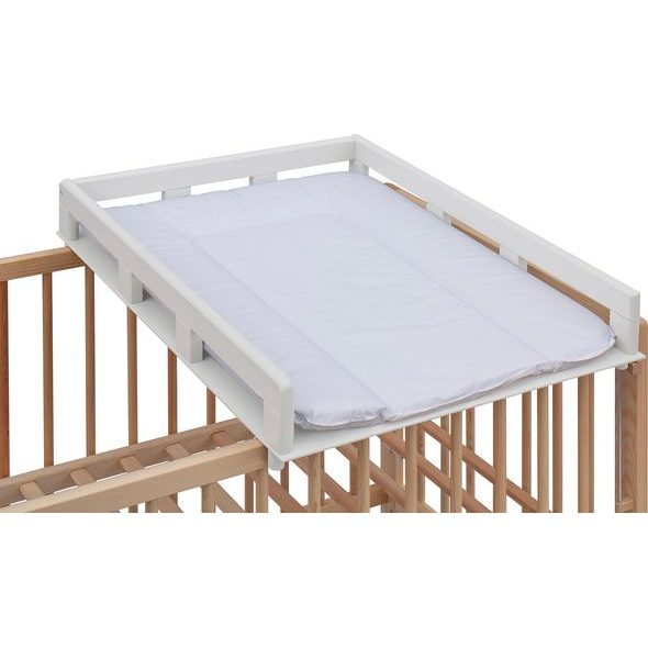 SCARLETT PŘEBALOVACÍ PULT OGY NA POSTÝLKU BÍLÝ S PŘEBALOVACÍ PODLOŽKOU PERLA BÍLÁ - PŘEBALOVACÍ PULTY - PŘEBALOVÁNÍ