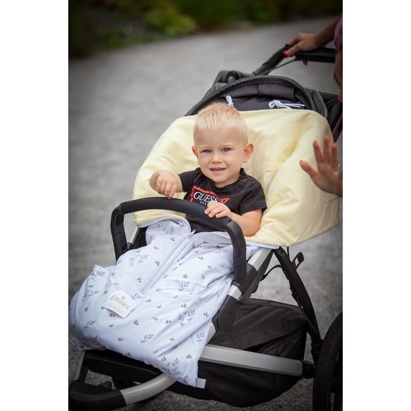 EMITEX FUSAK 2V1 BARY LITTLE BEE + LIGHT YELLOW - FUSAKY DO KOČÁRKU - KOČÁRKY A PŘÍSLUŠENSTVÍ