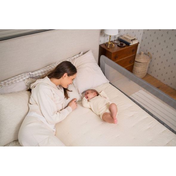 MOMI ZÁBRANA NA POSTEL MOMI LEXI PLUS BÉŽOVÁ - ZÁBRANY NA POSTEL - SPINKÁNÍ