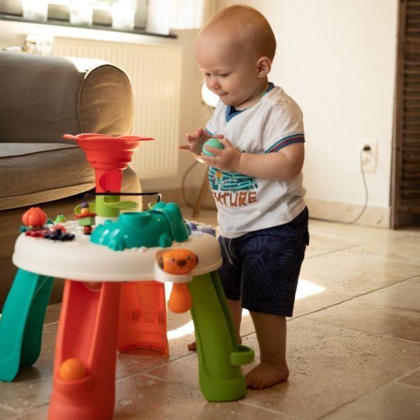 BO JUNGLE INTERAKTIVNÍ STOLEČEK B-LEARN & DISCOVERY TABLE - AKTIVNÍ CENTRA - PRO DĚTI