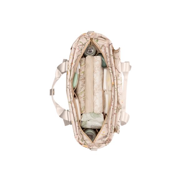 KIKKABOO PŘEBALOVACÍ TAŠKA FLORENCE SECRET GARDEN BEIGE - PŘEBALOVACÍ TAŠKY - KOČÁRKY A PŘÍSLUŠENSTVÍ