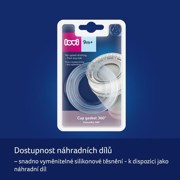 LOVI HRNEČEK 360° NIGHT&DAY 250ML KLUK - DĚTSKÉ HRNEČKY - KRMENÍ