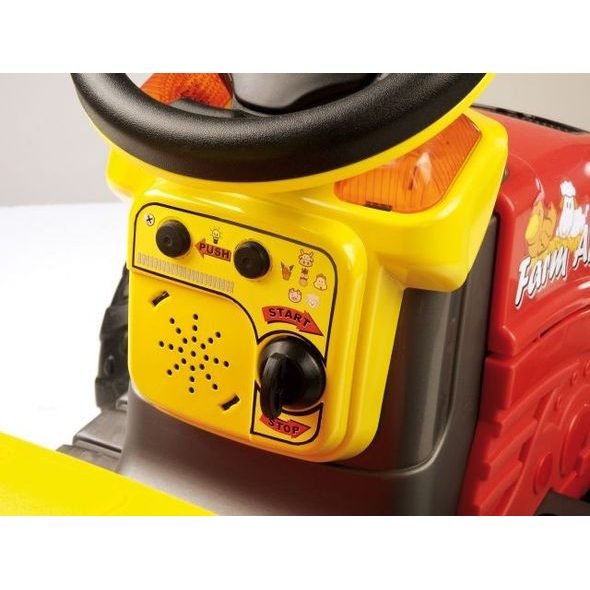 PEGPÉREGO FARM ANIMALS A BACKHOE LOADER 6V - ELEKTRICKÁ VOZÍTKA - PRO DĚTI