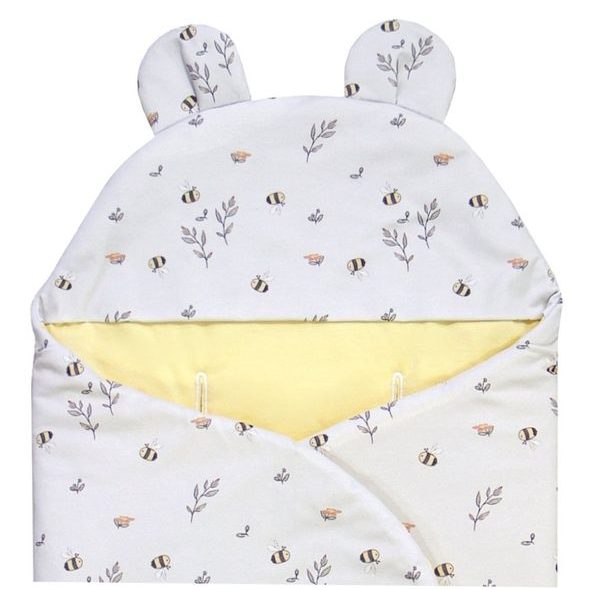 EMITEX ZAVINOVAČKA UNI LITTLE BEE + LIGHT YELLOW - ZAVINOVAČKY - SPINKÁNÍ