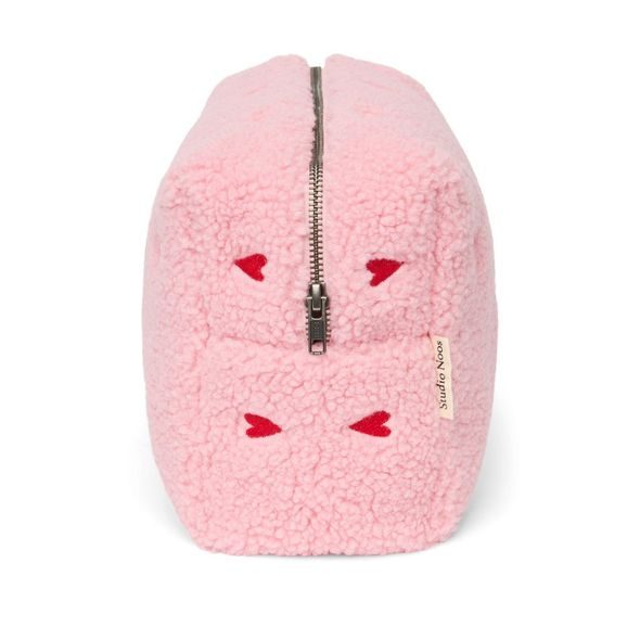 STUDIO NOOS TEDDY TOILETRY - TOALETNÍ TAŠTIČKA | LIGHT PINK HEARTS - DOPLŇKY - PRO MAMINKY