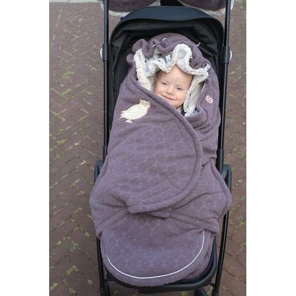 LODGER BUNKER FOLKLORE FLEECE MAUVE - FUSAKY DO KOČÁRKU - KOČÁRKY A PŘÍSLUŠENSTVÍ