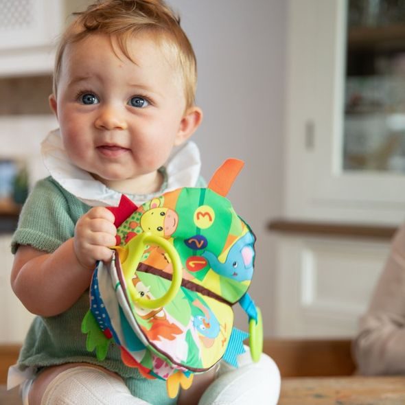 BO JUNGLE PRVNÍ DĚTSKÁ KNÍŽKA B-READ BOOK ANIMALS - KNÍŽKY PRO NEJMENŠÍ - PRO DĚTI