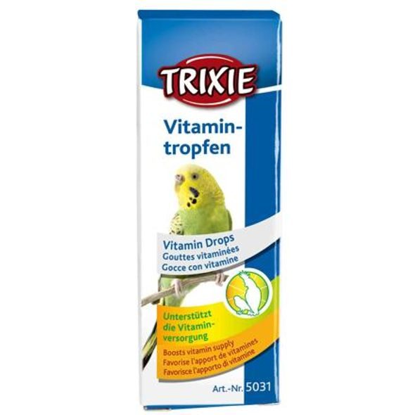 TRIXIE VITAMIN-TROPFEN - VITAMÍNOVÉ KAPKY 15 ML - DOPLŇKY STRAVY PRO PSY - CHOVATELSKÉ POTŘEBY MALVÍKZOO