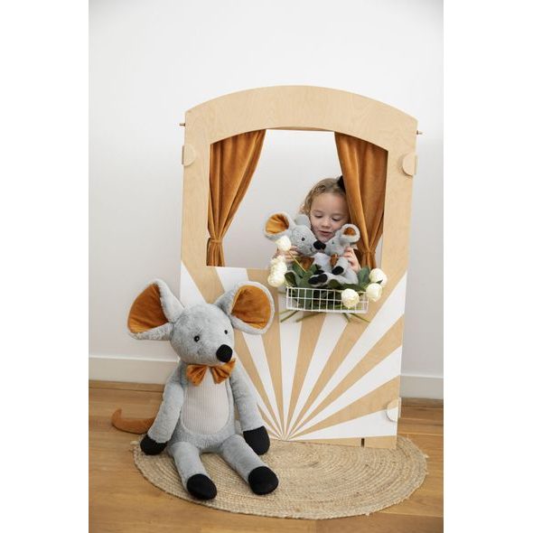 HAPPY HORSE PŘÍTULKA MYŠKA MISTY - USÍNÁČCI MAZLÍCÍ - PRO DĚTI