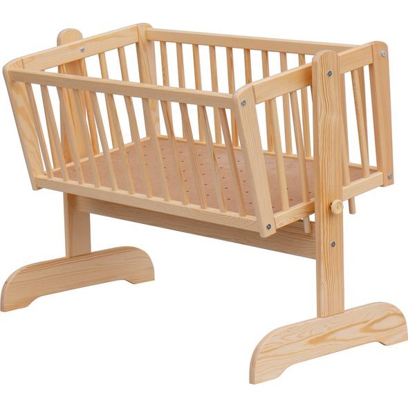 KOLÉBKA SCARLETT BOROVICE- PŘÍRODNÍ - KOŠÍKY A KOLÉBKY - SPINKÁNÍ