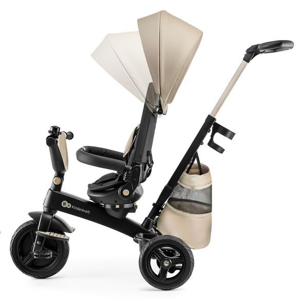 KINDERKRAFT DĚTSKÁ TŘÍKOLKA EASYTWIST BEIGE - TŘÍKOLKY ŠLAPACÍ - NOŠENÍ & SPORT