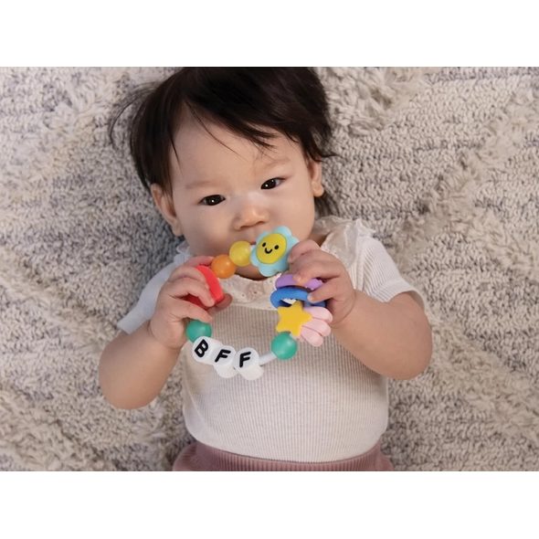 INFANTINO KOUSÁTKO SILIKONOVÉ FRIENDSHIP BFF - KOUSÁTKA - PRO DĚTI