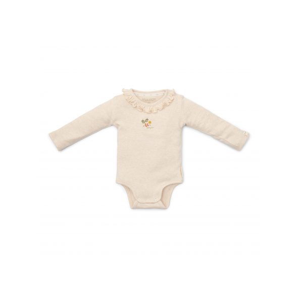 LITTLE DUTCH BODY DLOUHÝ RUKÁV SAND MELEE VEL. 74 - BODY - PRO DĚTI