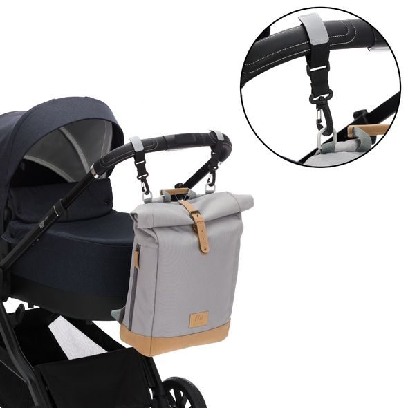 FILLIKID BATOH NA PLENY BERLIN STONE GREY - PŘEBALOVACÍ BATOHY - KOČÁRKY A PŘÍSLUŠENSTVÍ