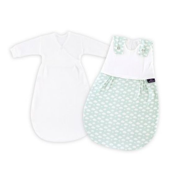 TRÄUMELAND SPACÍ PYTEL LIEBMICH 2DÍLNÝ SET WOLKE MINT 44 - SPACÍ PYTLE - SPINKÁNÍ