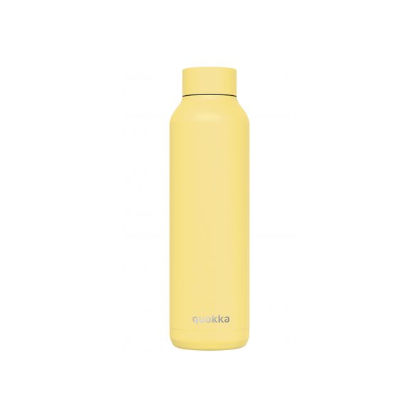 QUOKKA NEREZOVÁ TERMOLÁHEV SOLID LIGHT YELLOW 630 ML - TERMOOBALY A TERMOSKY - KRMENÍ