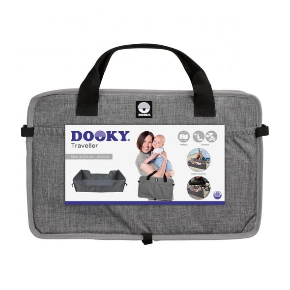 DOOKY CESTOVNÍ POSTÝLKA TRAVELLER GREY MELANGE - CESTOVNÍ POSTÝLKY - SPINKÁNÍ