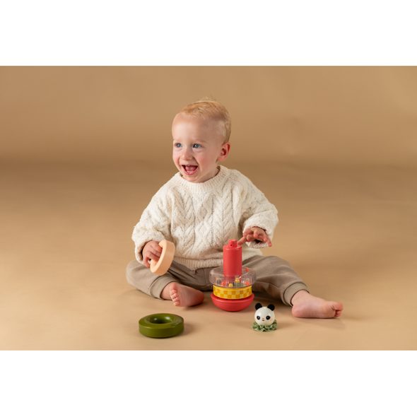 TAF TOYS PYRAMIDA PANDA - STOHOVACÍ HRAČKY - PRO DĚTI