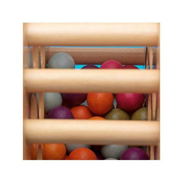 B-TOYS VÁLEC S KULIČKAMI DŘEVĚNÝ RAIN RUSH - MOTORICKÉ A HRY - PRO DĚTI