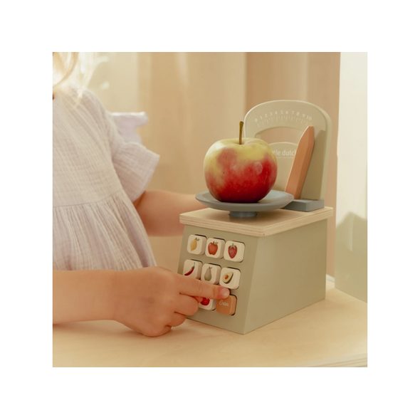 LITTLE DUTCH KUCHYŇSKÁ VÁHA DŘEVĚNÁ - DŘEVĚNÉ HRAČKY - PRO DĚTI