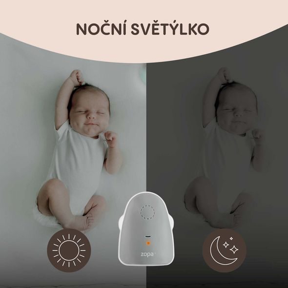 ZOPA DIGITÁLNÍ AUDIOMONITOR WATCHER - ELEKTRONICKÉ CHŮVIČKY - SPINKÁNÍ