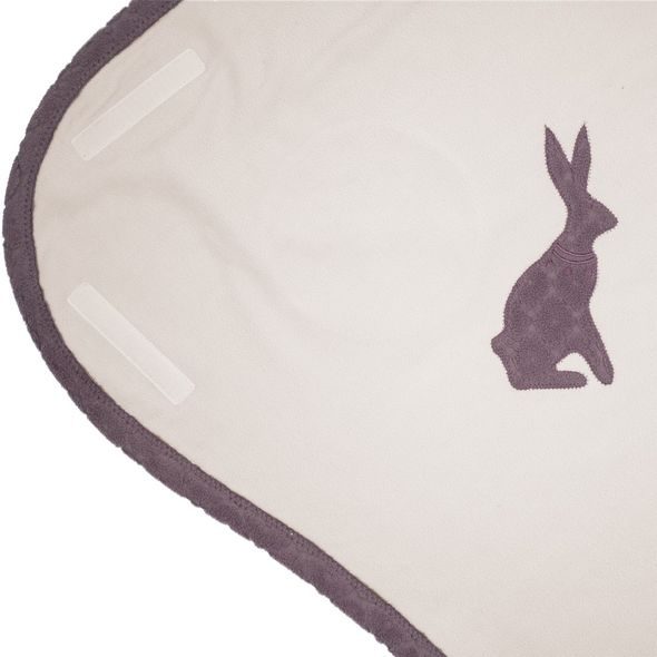 LODGER WRAPPER FOLKLORE FLEECE MAUVE - ZAVINOVAČKY - SPINKÁNÍ