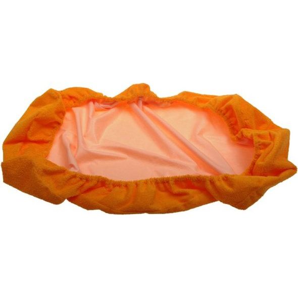 KAARSGAREN NEPROPUSTNÉ PROSTĚRADLO 70X140CM ORANŽOVÉ FROTÉ - DOPRODEJ - PROSTĚRADLA - SPINKÁNÍ