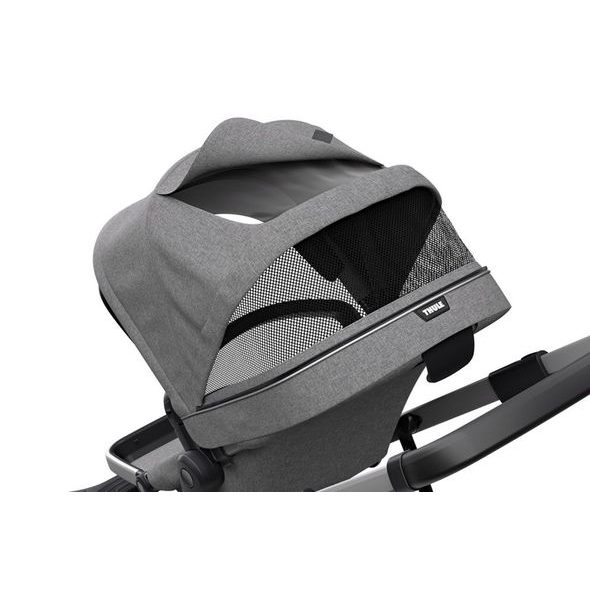 BAZAR THULE SLEEK GREY MELANGE ON ALUMINIUM - BAZAR - OUTLET