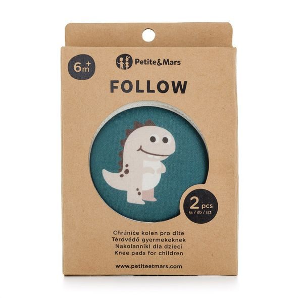 PETITE&MARS CHRÁNIČE KOLEN ELASTICKÉ NA LEZENÍ FOLLOW - KOJENECKÉ CAPÁČKY - PRO DĚTI