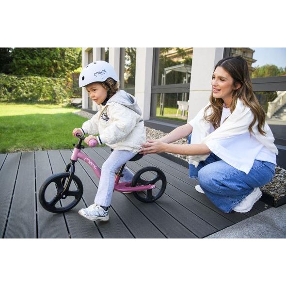 MOMI ODRÁŽEDLO S LED KOLY MOMI ISOKA RŮŽOVÉ - DĚTSKÁ ODRÁŽEDLA - PRO DĚTI