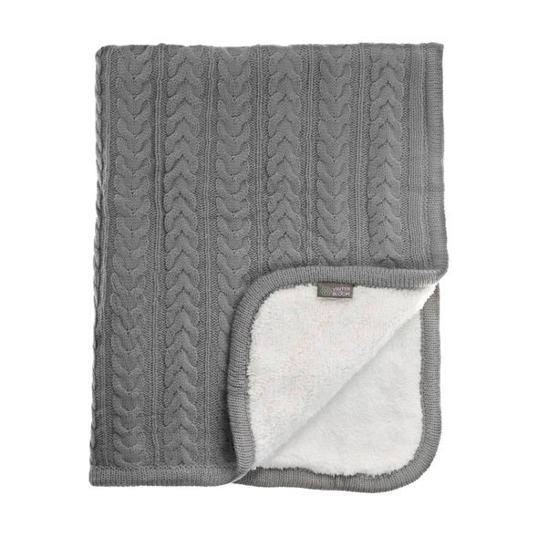 VINTER & BLOOM DEKA CUDDLY DOVE GREY - DĚTSKÉ DEKY PRO MIMINKA - SPINKÁNÍ
