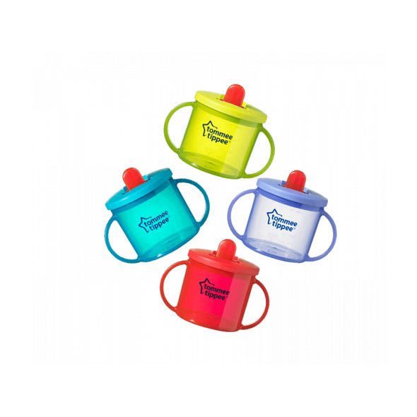 TOMMEE TIPPEE HRNEČEK DVOUUCHÝ PRO NEJMENŠÍ BASIC - DĚTSKÉ HRNEČKY - KRMENÍ