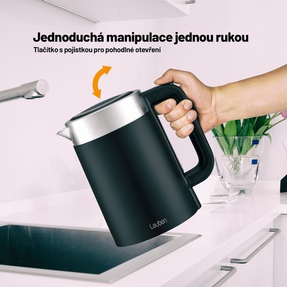 LAUBEN ELECTRIC KETTLE EK17SB - KUCHYŇSKÉ PŘÍSTROJE - KRMENÍ