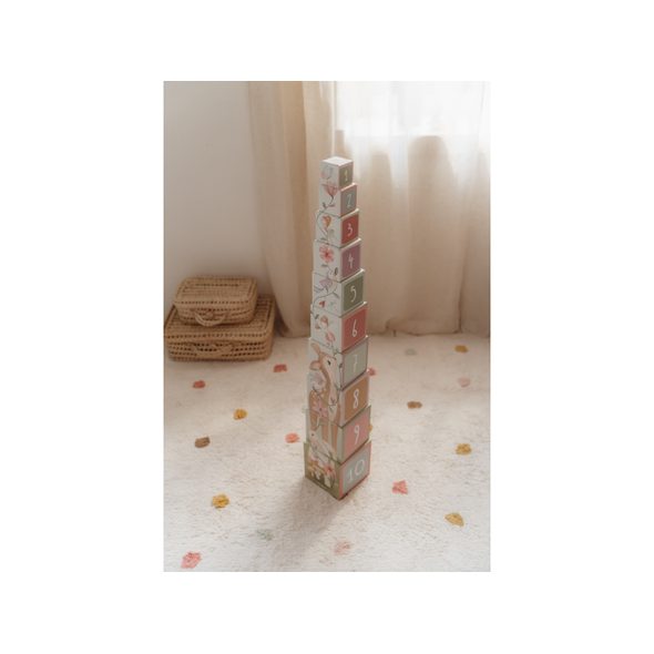 LITTLE DUTCH KOSTKY KOMÍN FAIRY GARDEN - KOSTKY - PRO DĚTI