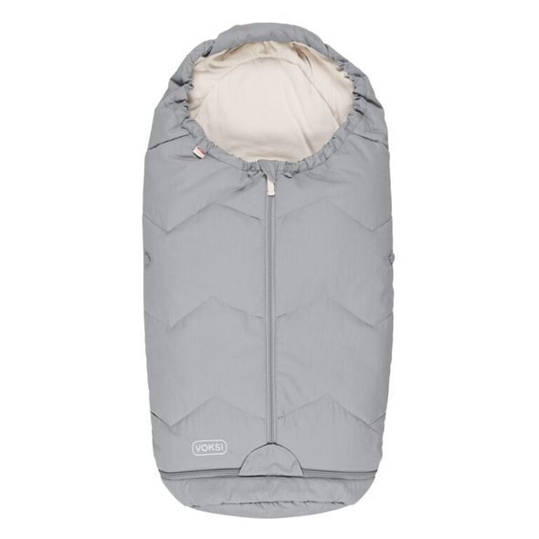 VOKSI SKY LIGHT GREY SOLID - FUSAKY DO KOČÁRKU - KOČÁRKY A PŘÍSLUŠENSTVÍ