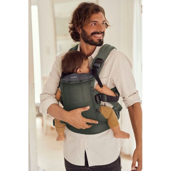 BABYBJÖRN NOSÍTKO HARMONY 3D MESH DARK GREEN - ERGONOMICKÁ NOSÍTKA - NOŠENÍ & SPORT