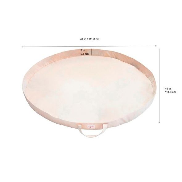 3 SPROUTS HRACÍ PODLOŽKA VAK HEDGEHOG GRAY - HRACÍ PODLOŽKY NA ZEM - SPINKÁNÍ