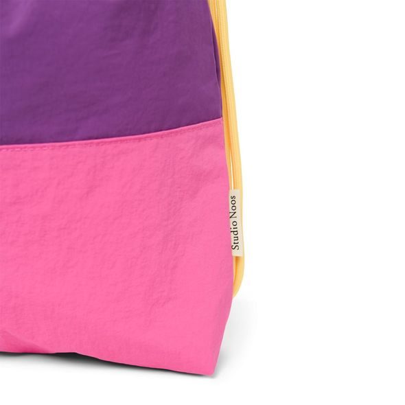 STUDIO NOOS PATCHWORK GYM BAG - VAK NA CVIČENÍ BRIGHT PINK - DOPLŇKY - PRO MAMINKY