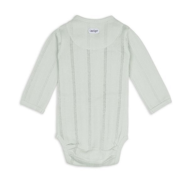 LODGER BODY S DLOUHÝM RUKÁVEM POINTELLE SILK VEL. 68 - BODY - PRO DĚTI