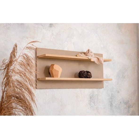 POLIČKA NA STĚNU FAKTUM SIENNA CAPPUCCINO - DEKORACE A POLIČKY - SPINKÁNÍ