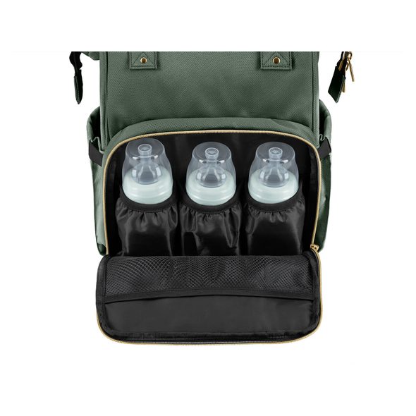 KIKKABOO PŘEBALOVACÍ BATOH SIENA ARMY GREEN - PŘEBALOVACÍ BATOHY - KOČÁRKY A PŘÍSLUŠENSTVÍ