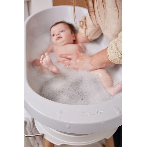 BEBE-JOU KOUPACÍ SADA BÉBÉ-JOU SENSE 7 DÍLNÁ LIGHT OAT - VANIČKY PLASTOVÉ - KOUPÁNÍ A ZDRAVÍ